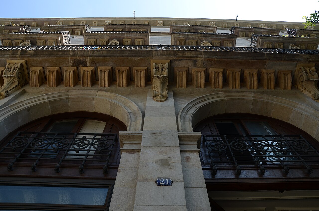 Un edificio de viviendas en Barcelona